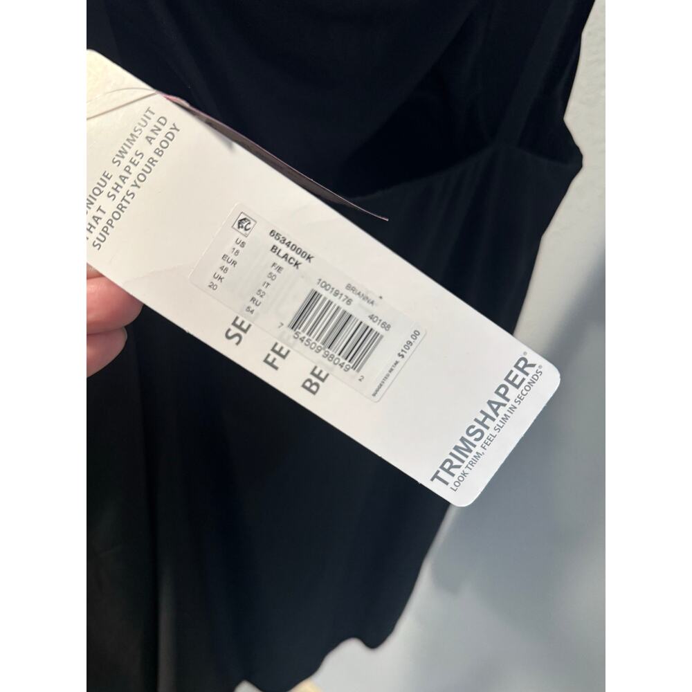 Trimshaper | Plus Size Brianna One Piece swim dress NWT - Picture 9 of 10